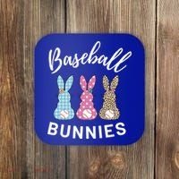 Baseball Bunnies Easter Bunny Mom Funny Gift Coaster thumb 0