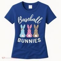 Baseball Bunnies Easter Bunny Mom Funny Gift Women's T-Shirt thumb 0