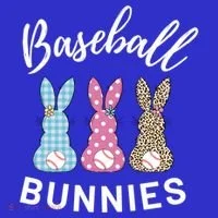 Baseball Bunnies Easter Bunny Mom Funny Gift Women's T-Shirt thumb 6