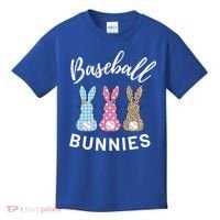 Baseball Bunnies Easter Bunny Mom Funny Gift Kids T-Shirt thumb 0