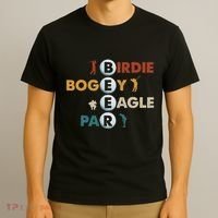Birdie Bogey Eagle Par Beer Funny Golf Golfing Golfer Gift T-Shirt thumb 3