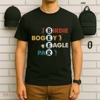 Birdie Bogey Eagle Par Beer Funny Golf Golfing Golfer Gift T-Shirt thumb 6