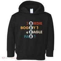 Birdie Bogey Eagle Par Beer Funny Golf Golfing Golfer Gift Toddler Hoodie thumb 0