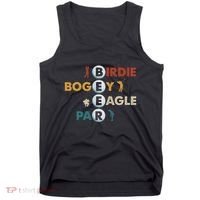 Birdie Bogey Eagle Par Beer Funny Golf Golfing Golfer Gift Tank Top thumb 0
