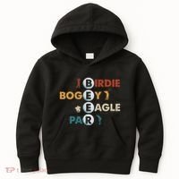 Birdie Bogey Eagle Par Beer Funny Golf Golfing Golfer Gift Kids Hoodie thumb 0