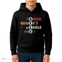 Birdie Bogey Eagle Par Beer Funny Golf Golfing Golfer Gift Kids Hoodie thumb 4