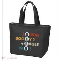 Birdie Bogey Eagle Par Beer Funny Golf Golfing Golfer Gift Tote Bag thumb 3