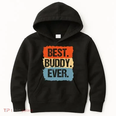 Best Buddy Ever Kids Hoodie