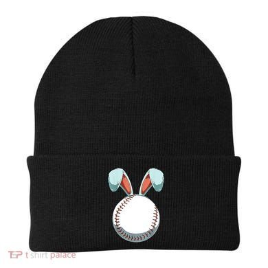 Baseball Bunny Easter Holiday Sport Lover Beanie