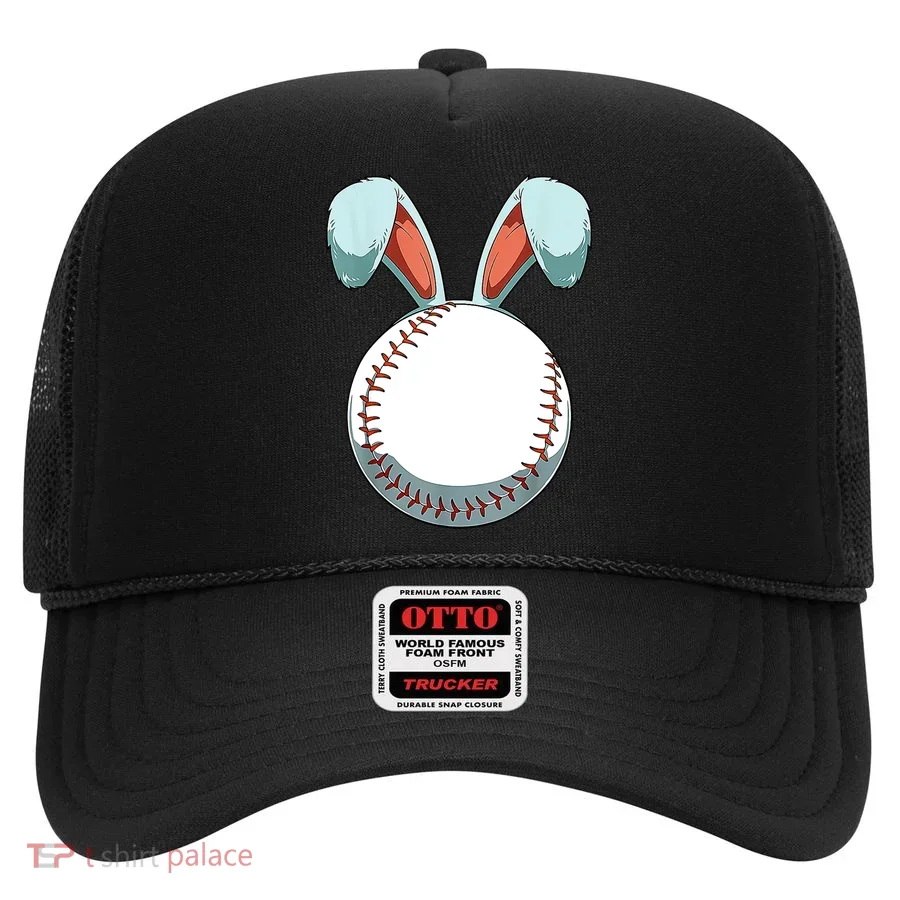 Baseball Bunny Easter Holiday Sport Lover Hat