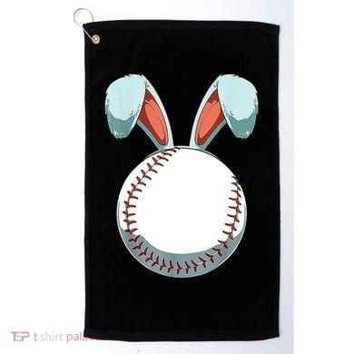 Baseball Bunny Easter Holiday Sport Lover Golf Towel