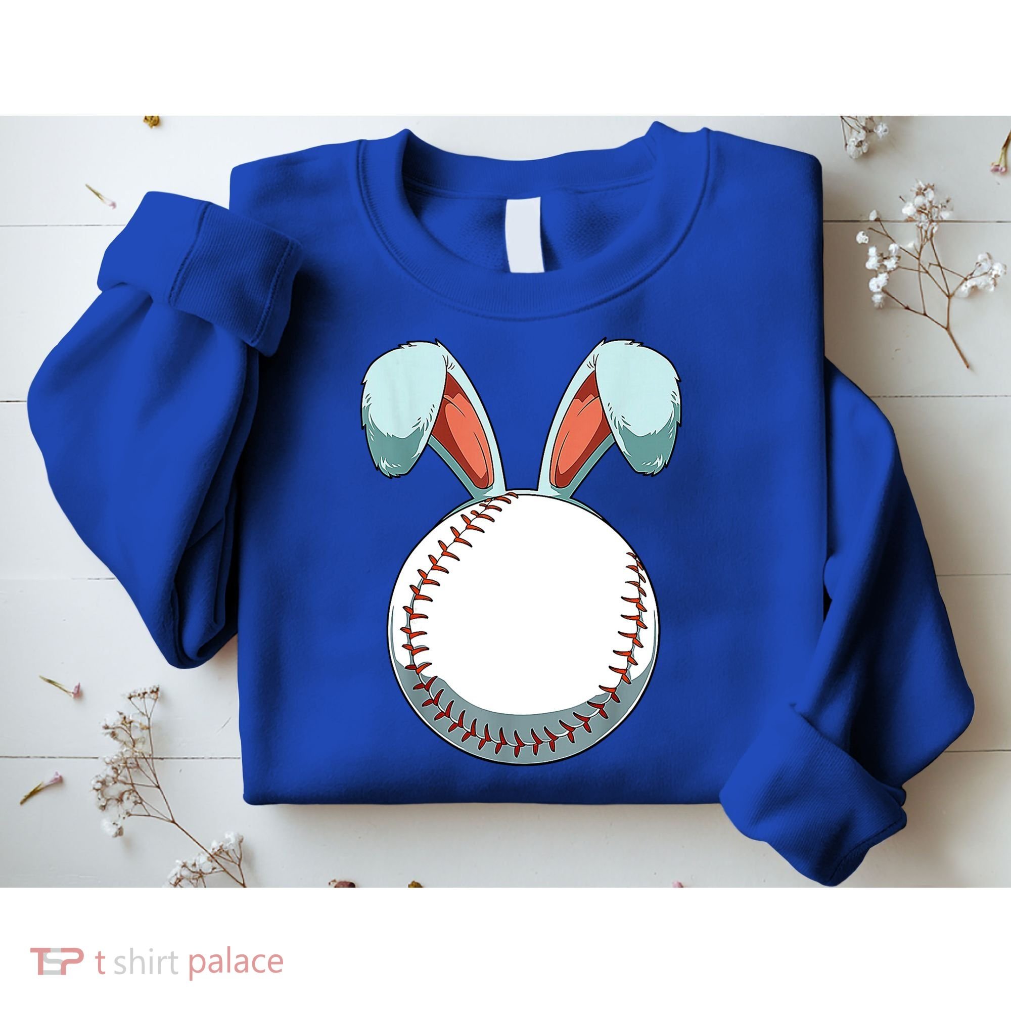 Baseball Bunny Easter Holiday Sport Lover Sweatshirt