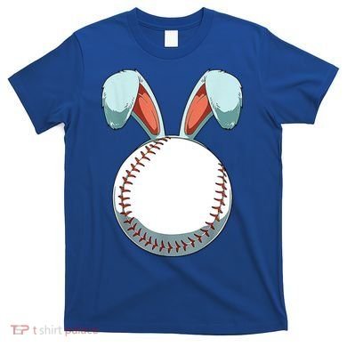 Baseball Bunny Easter Holiday Sport Lover T-Shirt
