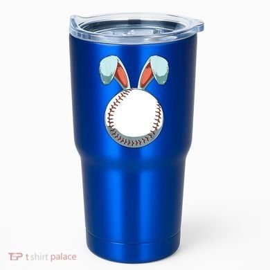 Baseball Bunny Easter Holiday Sport Lover Tumbler