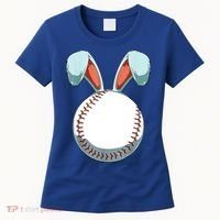 Baseball Bunny Easter Holiday Sport Lover Women's T-Shirt thumb 0
