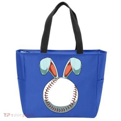 Baseball Bunny Easter Holiday Sport Lover Tote Bag
