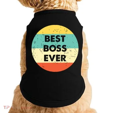 Best Boss Ever Doggie Tank