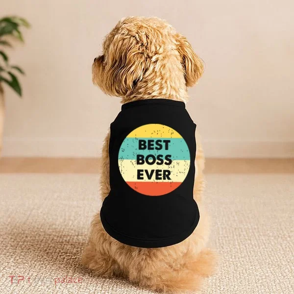 Best Boss Ever Doggie Tank
