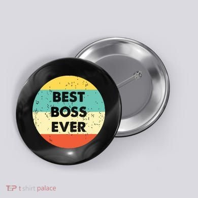 Best Boss Ever Button