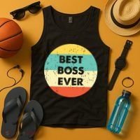 Best Boss Ever Tank Top thumb 4