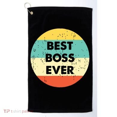 Best Boss Ever Golf Towel