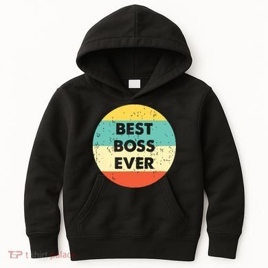 Best Boss Ever Kids Hoodie