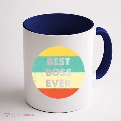 Best Boss Ever Coffee Mug back