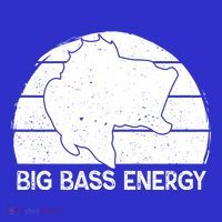 Big Bass Energy Vintage Big Fish Fishing Funny Gift Dad Cute Gift T-Shirt thumb 7