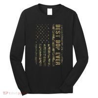 Best Bop Ever Camouflage American Flag FatherS Day Long Sleeve Shirt thumb 0