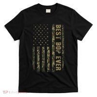 Best Bop Ever Camouflage American Flag FatherS Day T-Shirt thumb 0