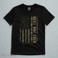 Best Bop Ever Camouflage American Flag FatherS Day T-Shirt thumb 5