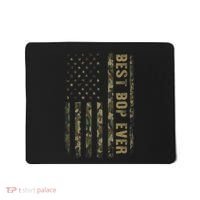 Best Bop Ever Camouflage American Flag FatherS Day Mousepad thumb 0