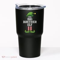 Big Brother Elf Matching Family Group Christmas Party Tumbler thumb 0