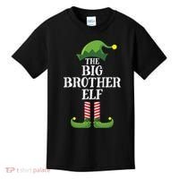 Big Brother Elf Matching Family Group Christmas Party Kids T-Shirt thumb 0