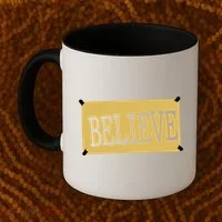Believe Coffee Mug thumb 2