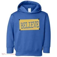 Believe Toddler Hoodie thumb 0