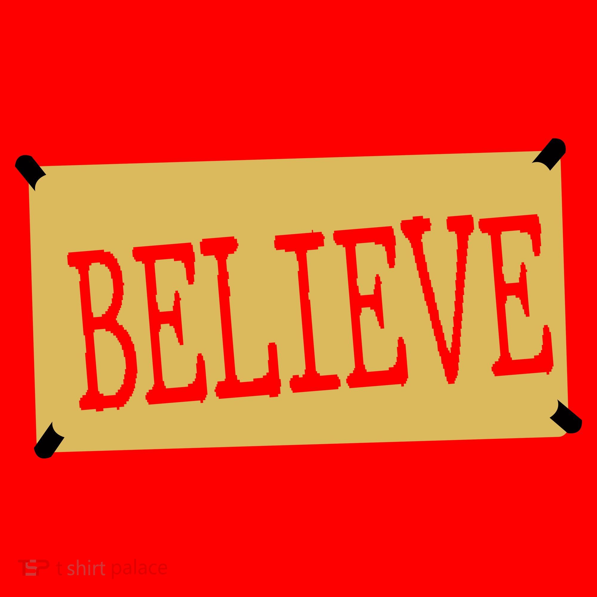 Believe Santa Hat