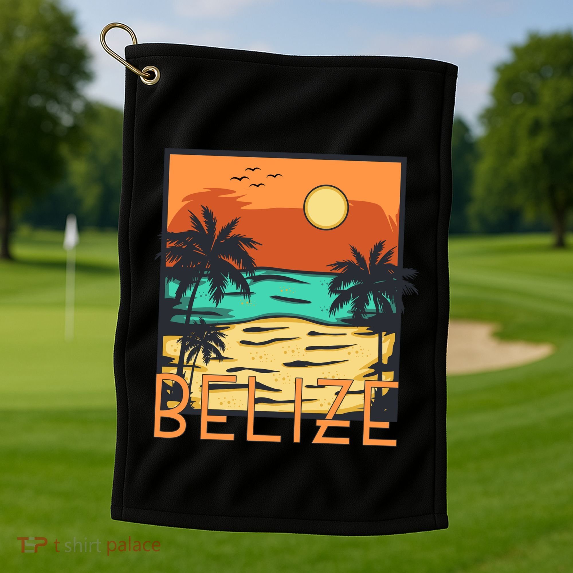 Belize Golf Towel