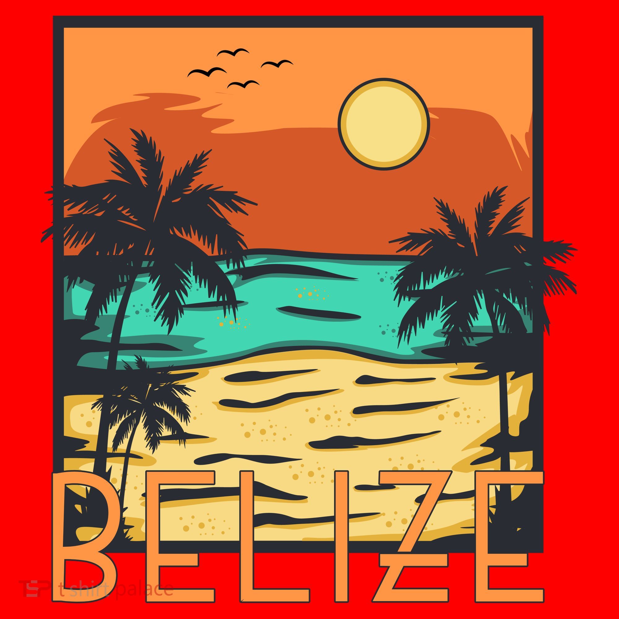 Belize Santa Hat