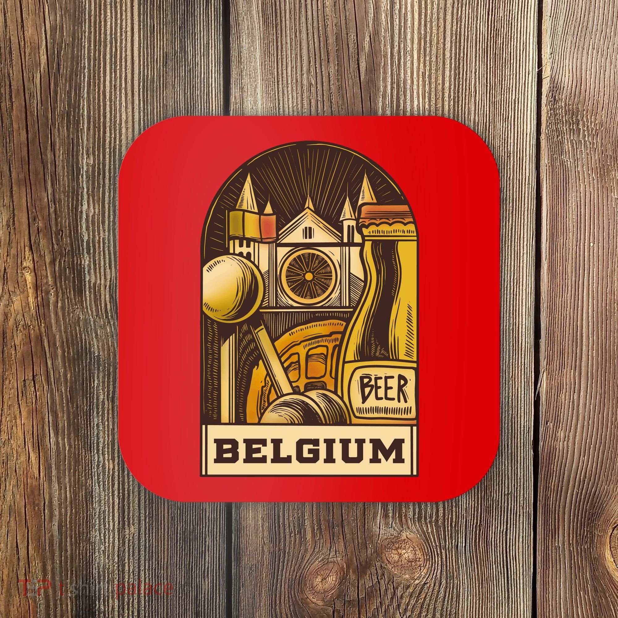 Belgium Beer Europe Coaster