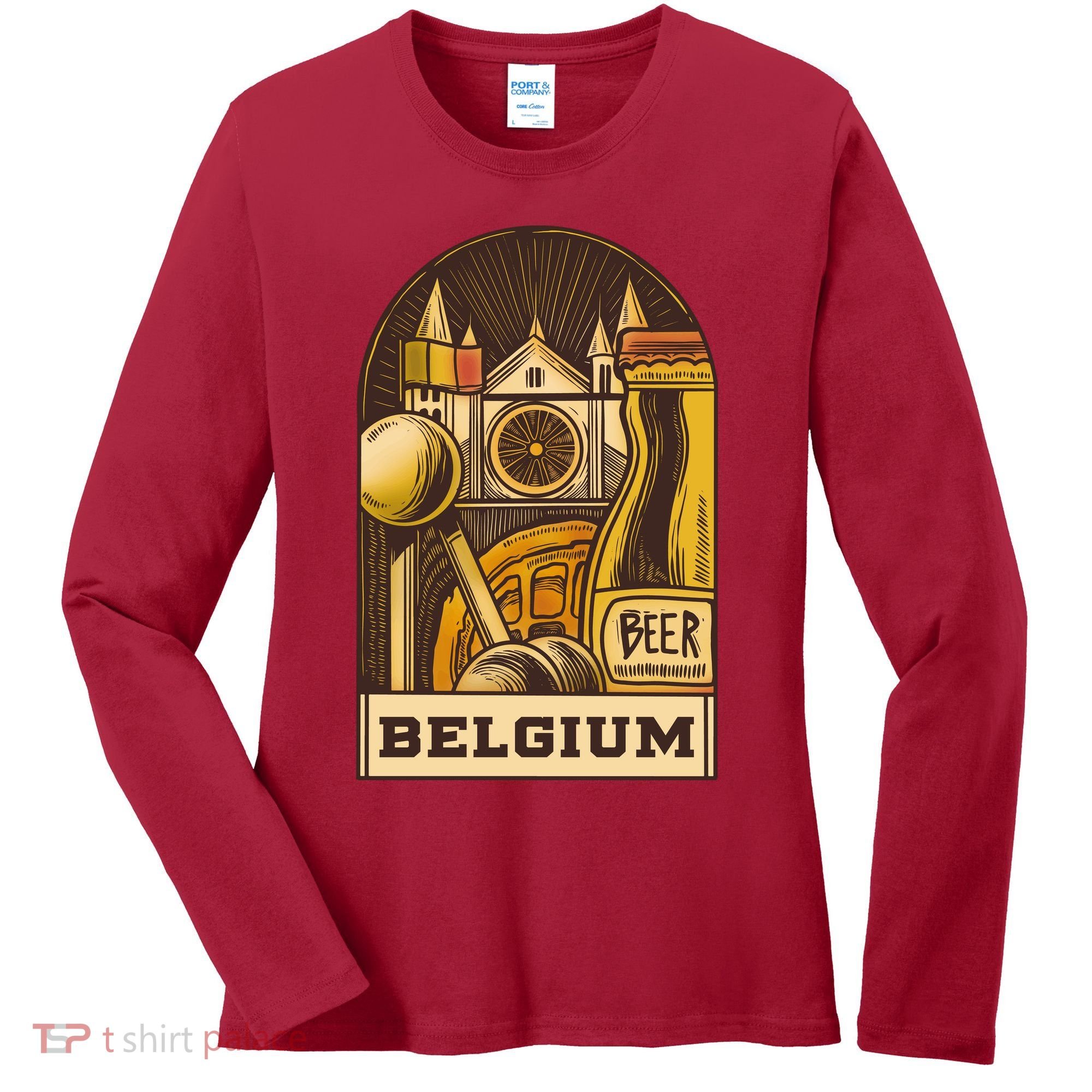 Belgium Beer Europe Women's Long Sleeve Shirt