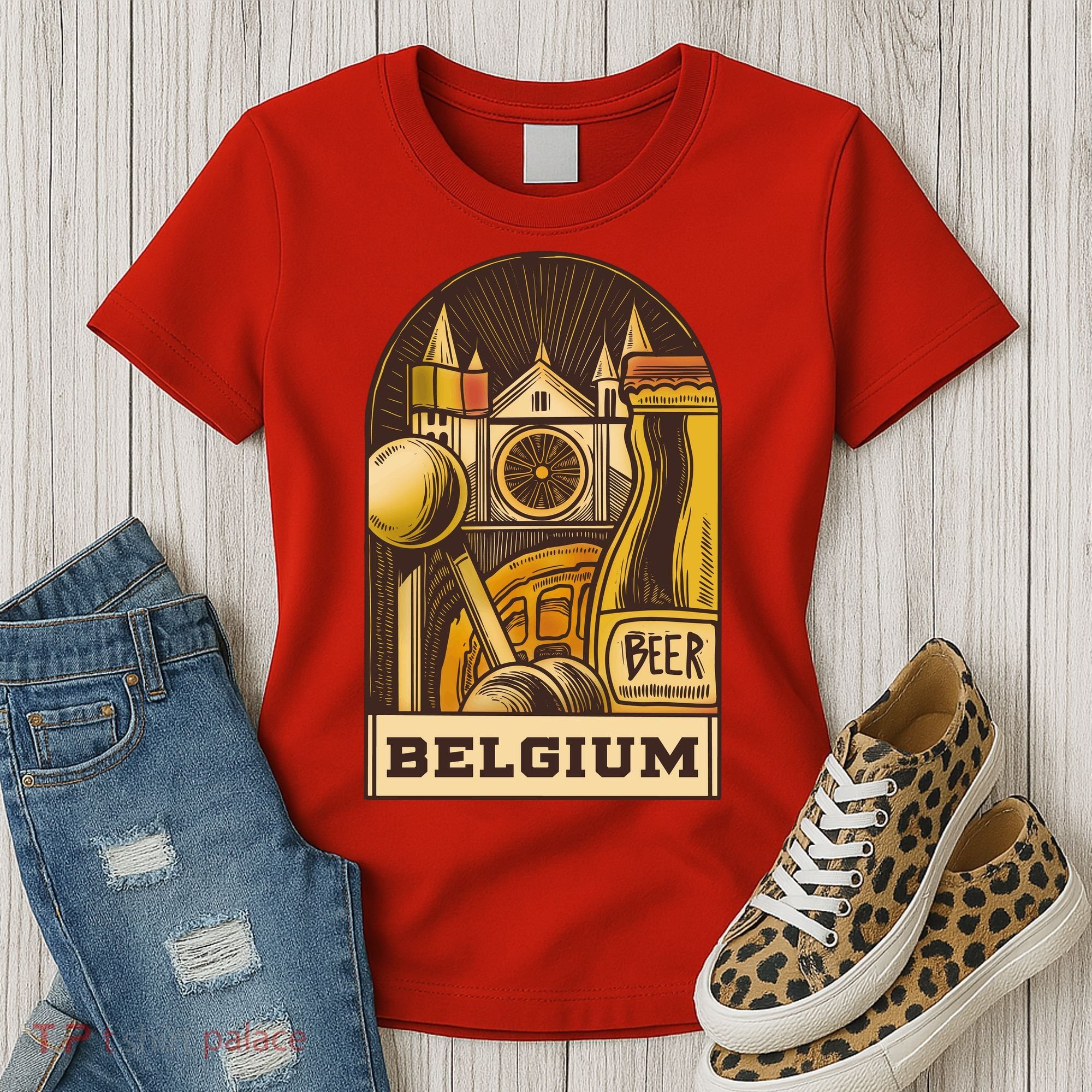 Belgium Beer Europe Women's T-Shirt