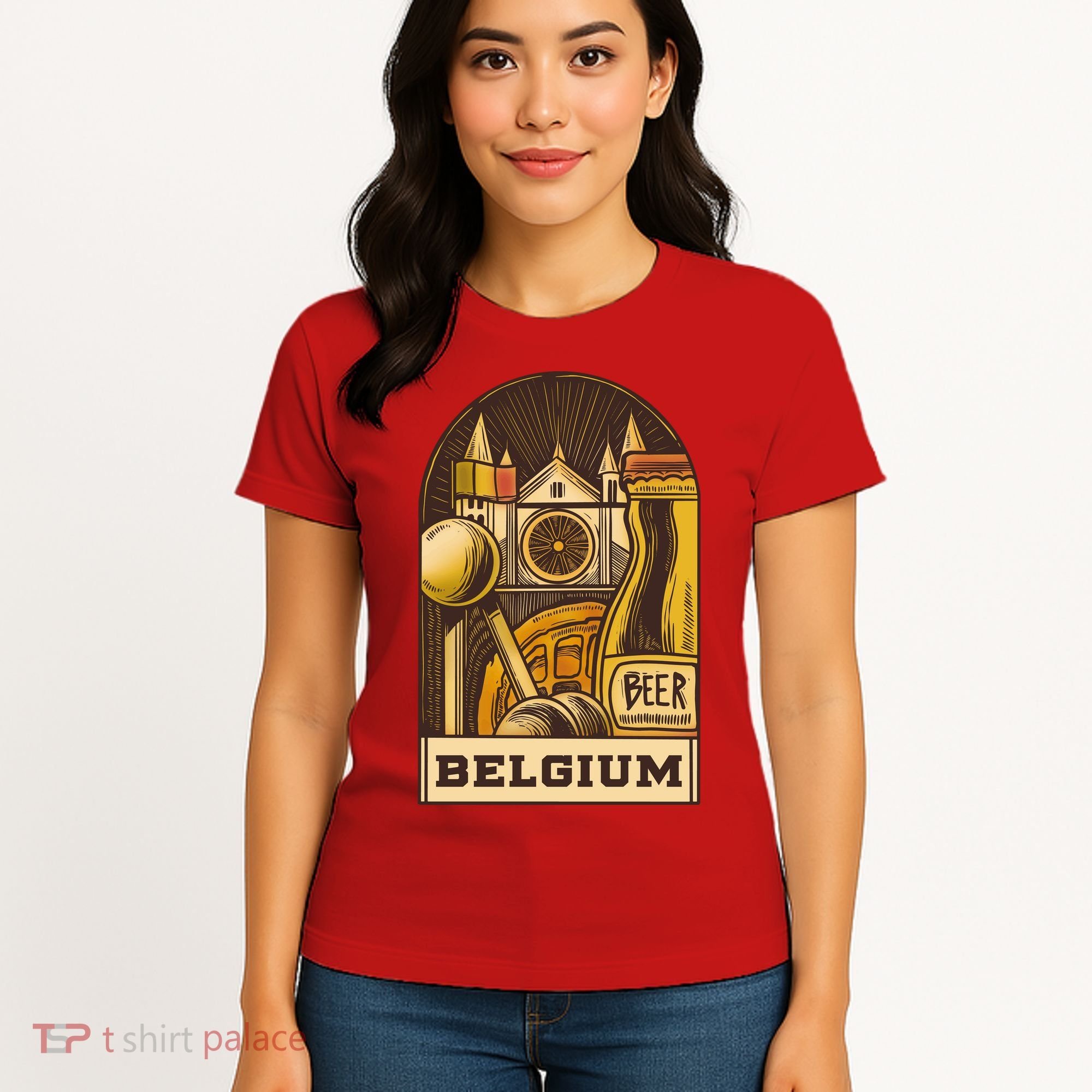 Belgium Beer Europe Women's T-Shirt