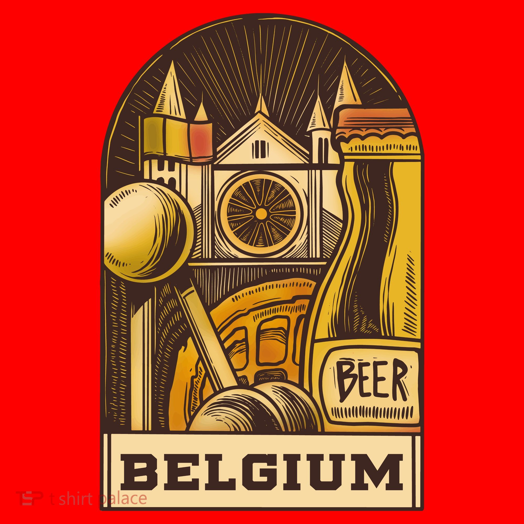 Belgium Beer Europe Women's T-Shirt
