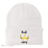 Best Baba Every Arabic Calligraphy FatherS Day Muslim Daddy Beanie thumb 0
