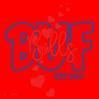 Buf Bills Est. 1960 Football Fan Santa Hat thumb 1