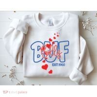 Buf Bills Est. 1960 Football Fan Sweatshirt thumb 2