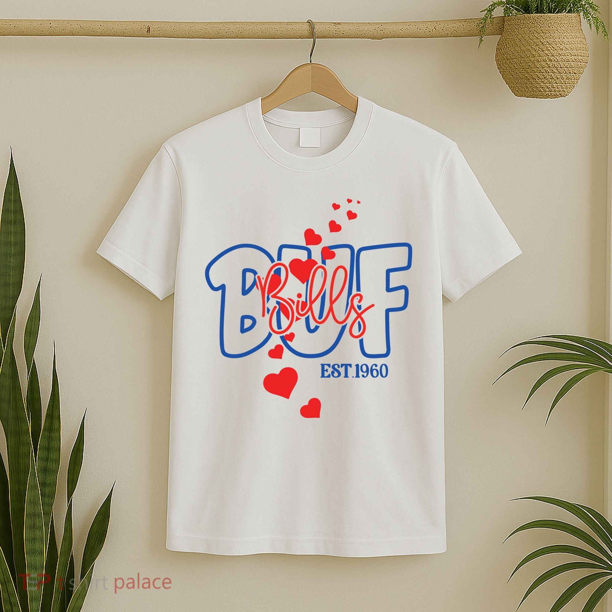Buf Bills Est. 1960 Football Fan T-Shirt