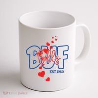Buf Bills Est. 1960 Football Fan Coffee Mug thumb 1