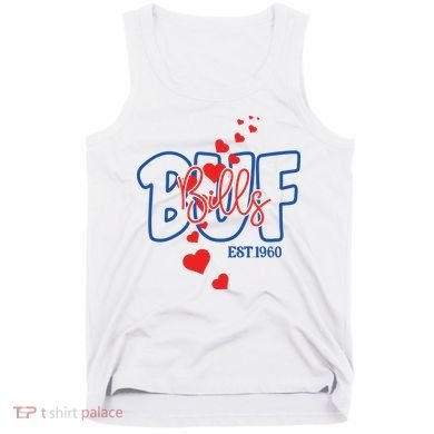 Buf Bills Est. 1960 Football Fan Tank Top